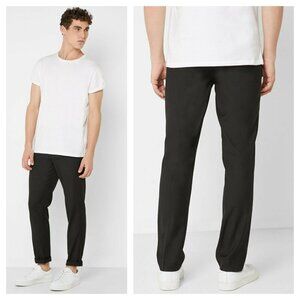 NEW Topman Nordstrom Men's 34L Skinny Fit Dress Pants Trousers Black NWT $75
